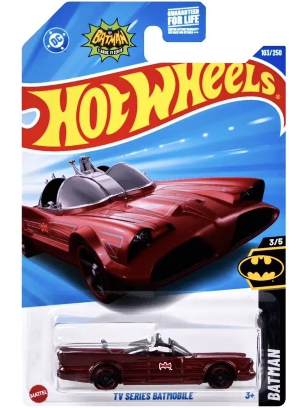 Hot Wheels TV Series Batmobile Batman 2025